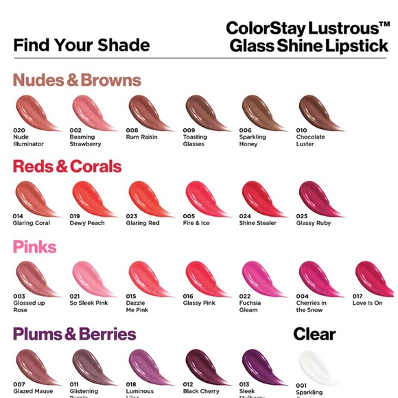 Revlon Super Lustrous Glass Shine Lipstick, (#017 Love Is On) (NWT) - Picture 8 of 8